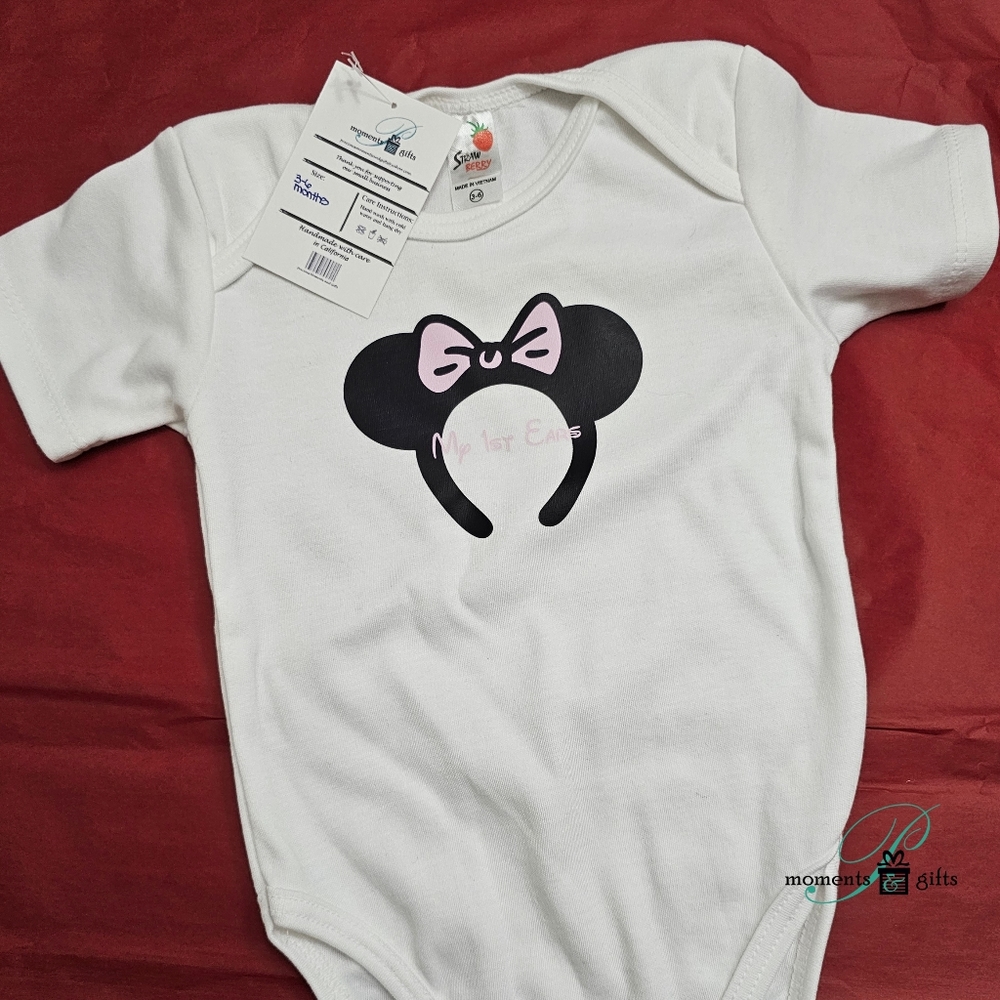 NWT My First Ears onesie 3-6 months